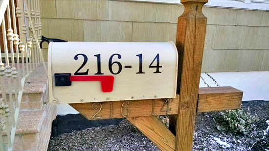 Custom Mailbox Numbers Custom Mailbox Numbers