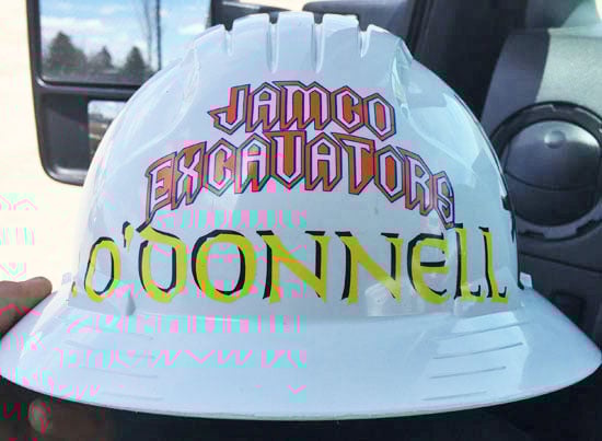 Custom Vinyl Hard Hat Decals Custom Vinyl Hard Hat Decals