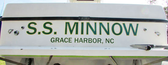 Custom Vinyl Boat Lettering Custom Vinyl Boat Lettering