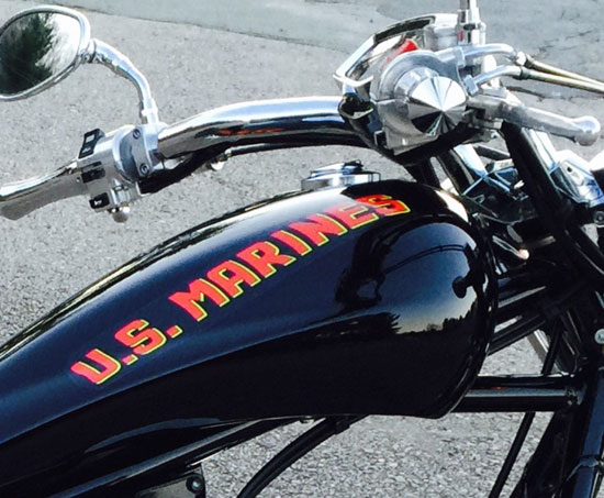 Custom Motorcycle Decal Custom Motorcycle Decal