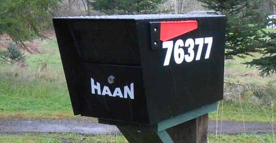 Custom Vinyl Mailbox Lettering Custom Vinyl Mailbox Lettering