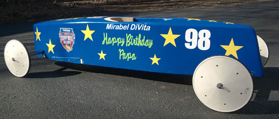 Custom Vinyl Decals For Soap Box Derby Car Custom Vinyl Decals For Soap Box Derby Car