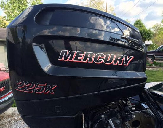 Custom Vinyl Boat Motor Lettering Custom Vinyl Boat Motor Lettering