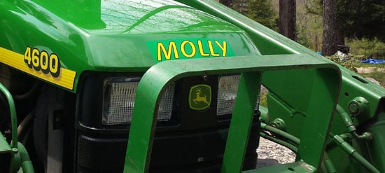 Custom Vinyl Decal For Tractor Custom Vinyl Decal For Tractor