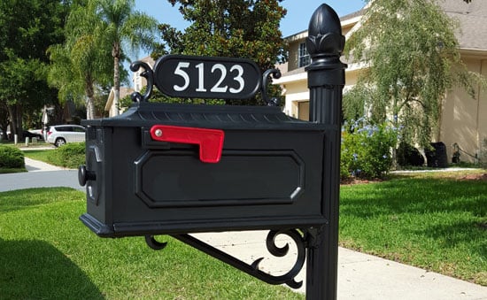 Custom Vinyl Mailbox Numbers Custom Vinyl Mailbox Numbers