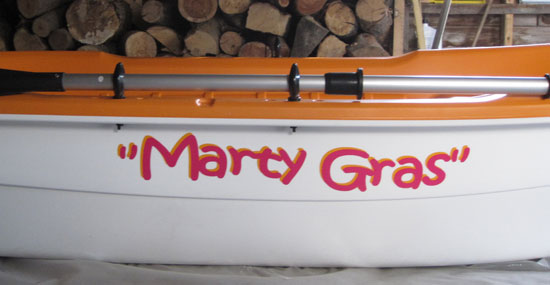 Custom Vinyl Boat Name Custom Vinyl Boat Name