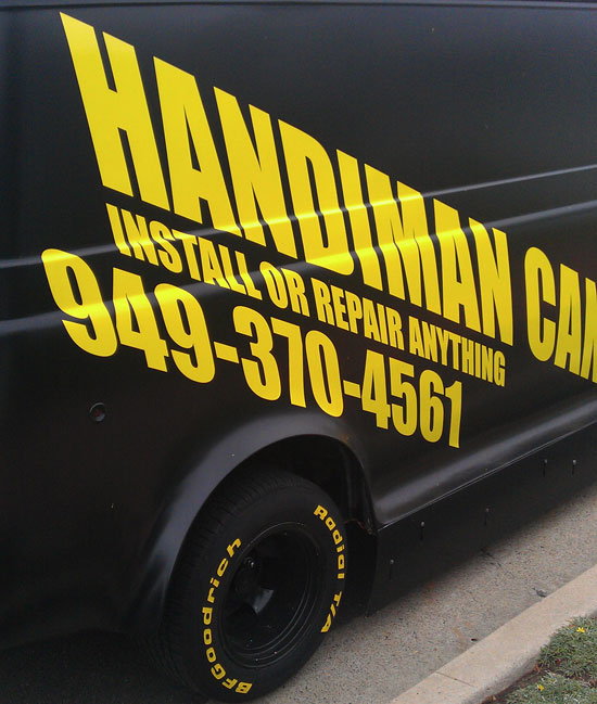 Custom Vinyl Vehicle Lettering Custom Vinyl Vehicle Lettering