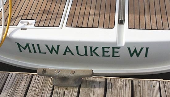 Custom Vinyl Boat Name Custom Vinyl Boat Name