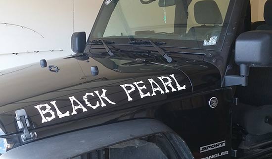 Custom Vinyl Jeep Lettering Custom Vinyl Jeep Lettering
