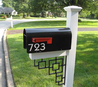 Vinyl Mailbox Numbers