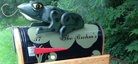 Custom Vinyl Mailbox Lettering Custom Vinyl Mailbox Lettering