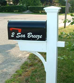 Mailbox Lettering Mailbox Lettering