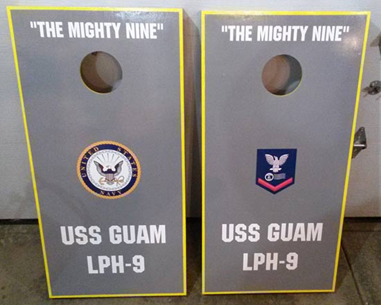 Custom Vinyl CornHole Board Decals Custom Vinyl CornHole Board Decals