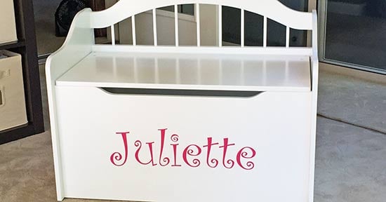 Custom Vinyl Lettering For Toybox Custom Vinyl Lettering For Toybox