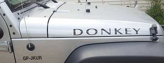 Custom Vinyl Lettering For Jeep Custom Vinyl Lettering For Jeep