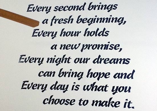 Custom Vinyl Wall Lettering Custom Vinyl Wall Lettering