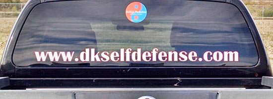 Custom Vinyl Truck Window Decal Custom Vinyl Truck Window Decal
