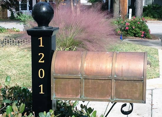 Custom Vinyl Mailbox Numbers Custom Vinyl Mailbox Numbers