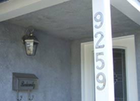 Vinyl Mailbox Lettering and Numbers