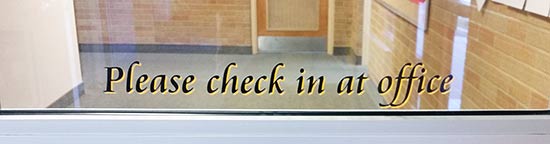 Custom Vinyl Lettering For Door Sign Custom Vinyl Lettering For Door Sign