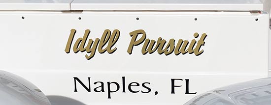 Custom Vinyl Lettering For Boat Name Custom Vinyl Lettering For Boat Name