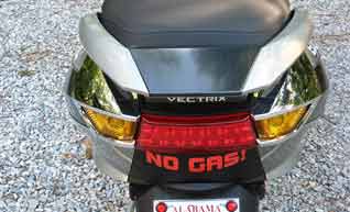 NO GAS lettering for Electric Scooter