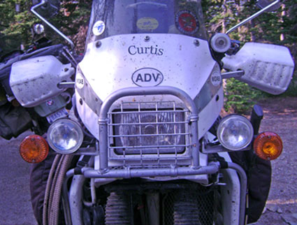 Custom Lettering on a Motorcycle Custom Lettering on a Motorcycle