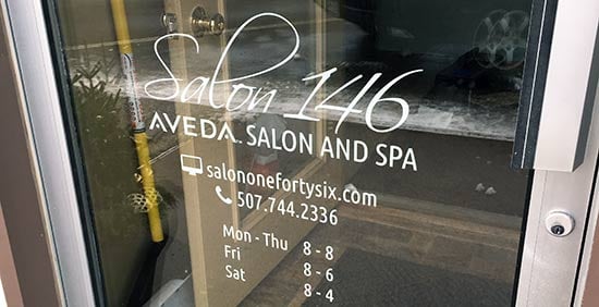 Custom Logo And Decals For Business Door Sign Custom Logo And Decals For Business Door Sign