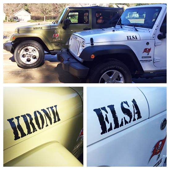 Custom Vinyl Lettering For Jeeps Custom Vinyl Lettering For Jeeps