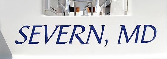 Custom Vinyl Lettering For Boat Name And Port Custom Vinyl Lettering For Boat Name And Port