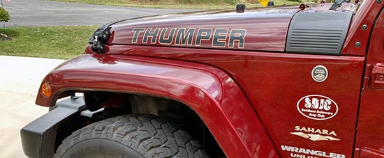Custom Vinyl Lettering For Jeep Custom Vinyl Lettering For Jeep