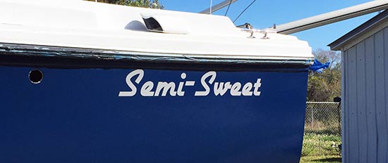 Custom Vinyl Lettering For Boat Name Custom Vinyl Lettering For Boat Name
