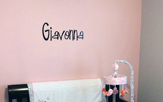 Custom Vinyl Wall Lettering Custom Vinyl Wall Lettering