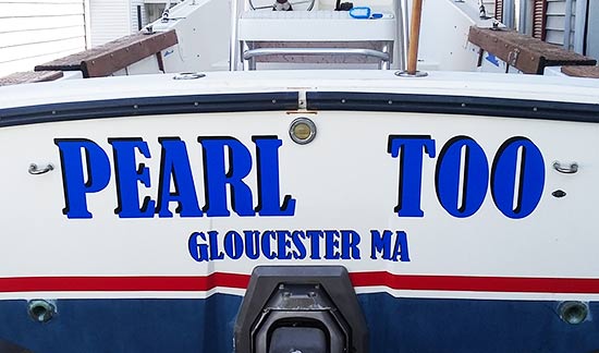 Custom Vinyl Boat Lettering Custom Vinyl Boat Lettering