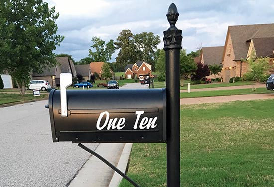 Custom Vinyl Lettering For Mailbox Custom Vinyl Lettering For Mailbox
