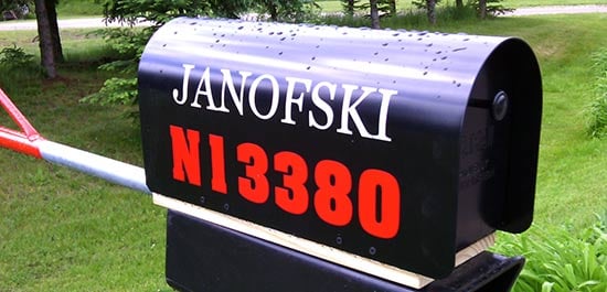 Custom Vinyl Lettering For Mailbox Custom Vinyl Lettering For Mailbox