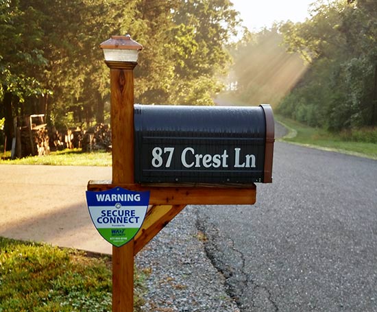 Custom Vinyl Mailbox Lettering Custom Vinyl Mailbox Lettering
