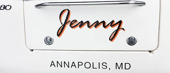 Custom Vinyl Boat Name Custom Vinyl Boat Name