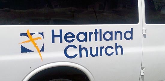 Custom Vinyl Lettering For Church Van Custom Vinyl Lettering For Church Van