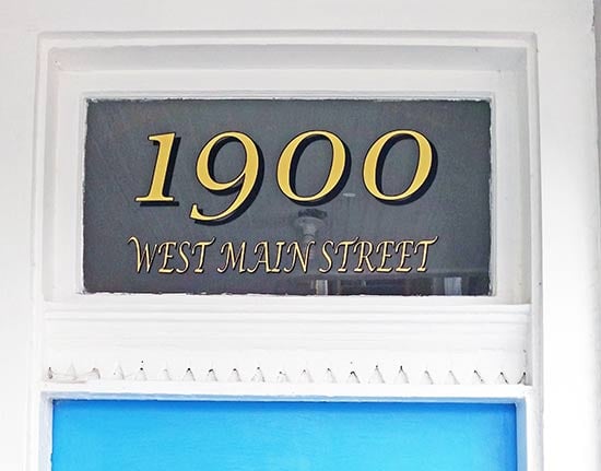 Custom Vinyl House Lettering Custom Vinyl House Lettering