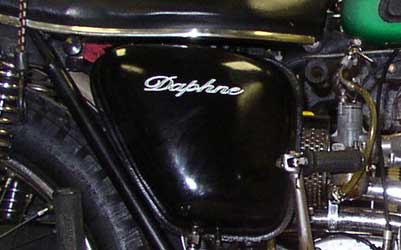 Custom Lettering to personalize a motorcycle Custom Lettering to personalize a motorcycle
