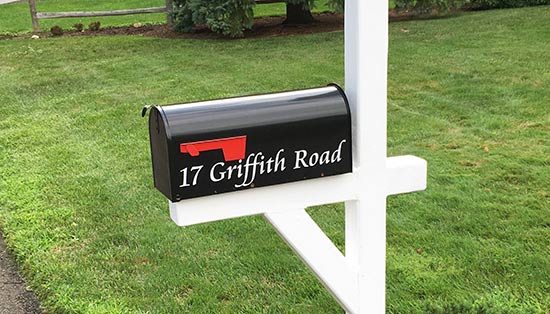Custom Vinyl Lettering For Mailbox Custom Vinyl Lettering For Mailbox