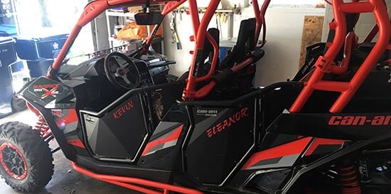 Custom Vinyl Lettering For UTV Custom Vinyl Lettering For UTV