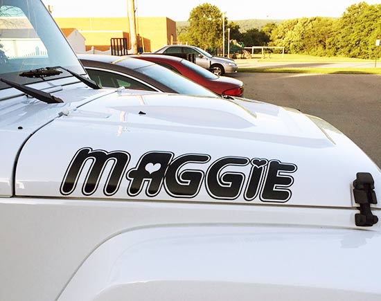 Custom Vinyl Lettering For Jeep Custom Vinyl Lettering For Jeep