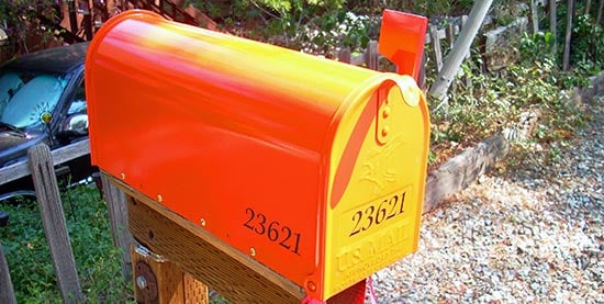 Custom Vinyl Mailbox Numbers Custom Vinyl Mailbox Numbers