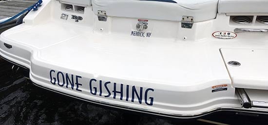 Custom Vinyl Boat Lettering Name Custom Vinyl Boat Lettering Name