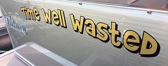 Custom Vinyl Boat Lettering Custom Vinyl Boat Lettering