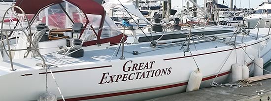 Custom Vinyl Boat Lettering Custom Vinyl Boat Lettering