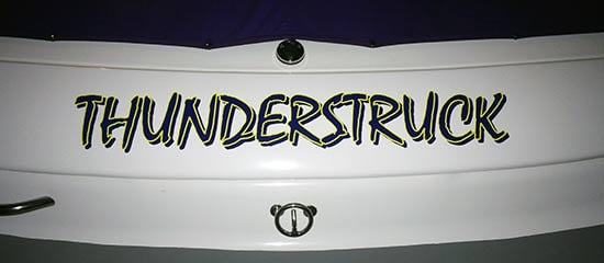 Custom Vinyl Boat Lettering Name Custom Vinyl Boat Lettering Name
