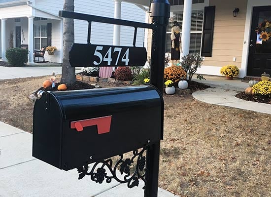 Custom Vinyl Numbers For Mailbox Custom Vinyl Numbers For Mailbox
